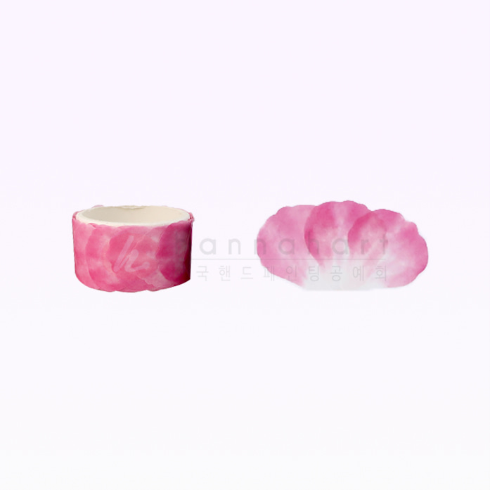 10호 핑크꽃잎 와시 테이프(80장입)특가판매